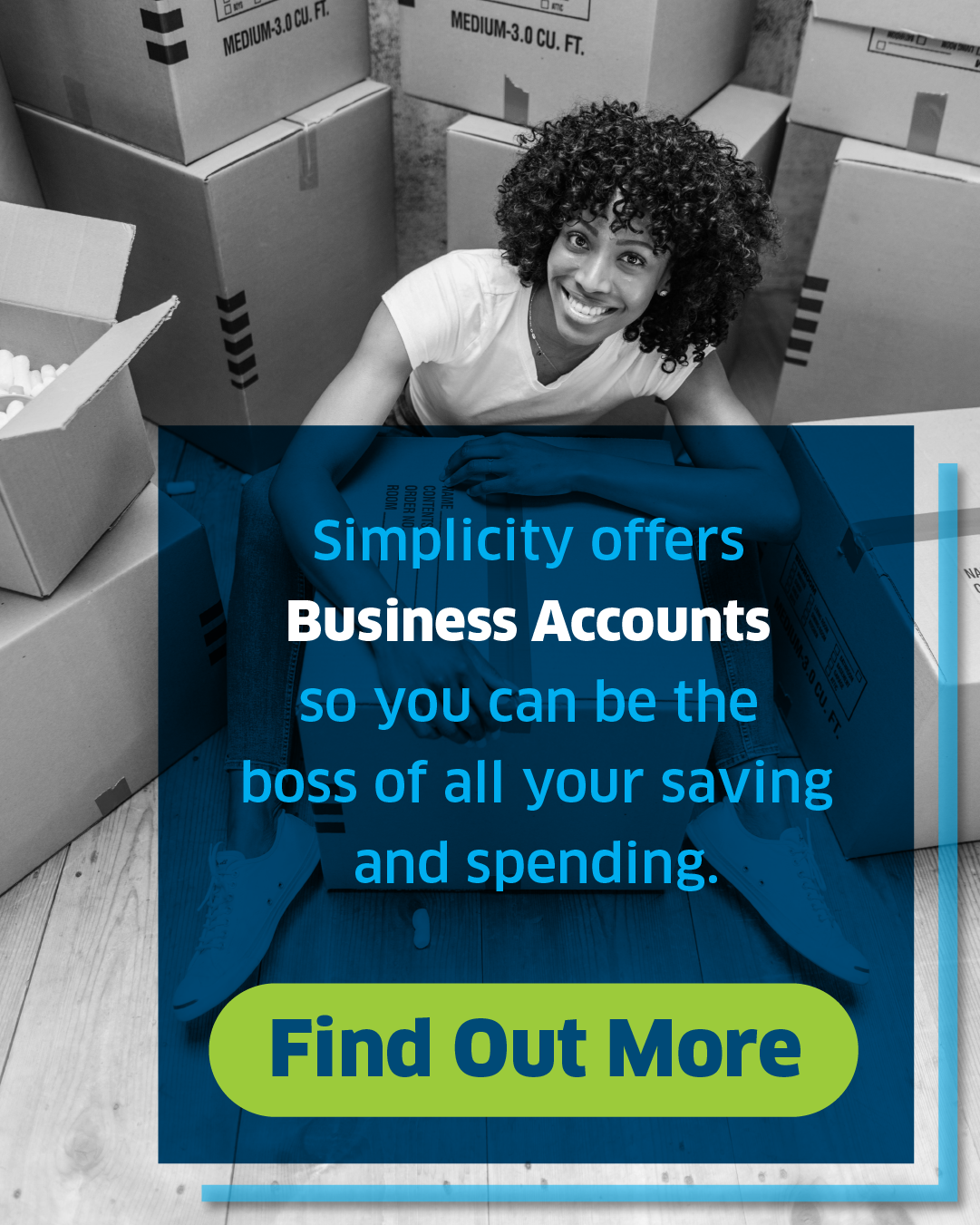 Business Accounts so you can be the boss of all your saving and spending